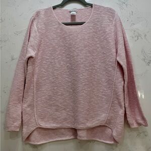 Pink Crew Neck Sweater